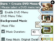 Menu de DVD