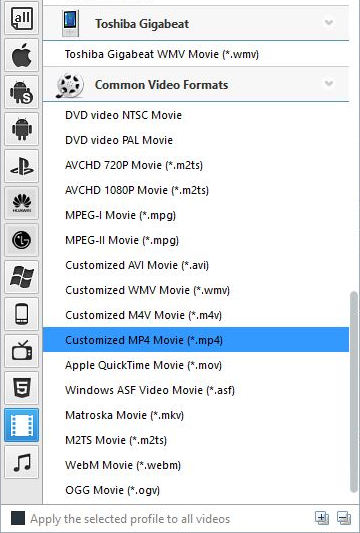 convert 4k video to mp4