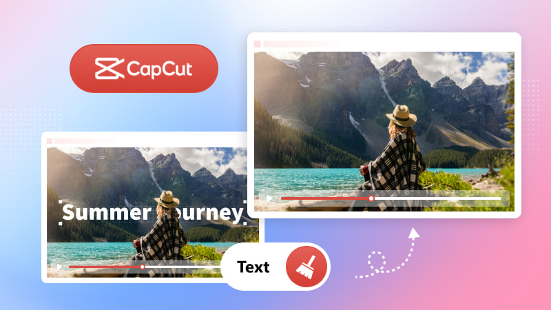 how to remove text from video capcut for free