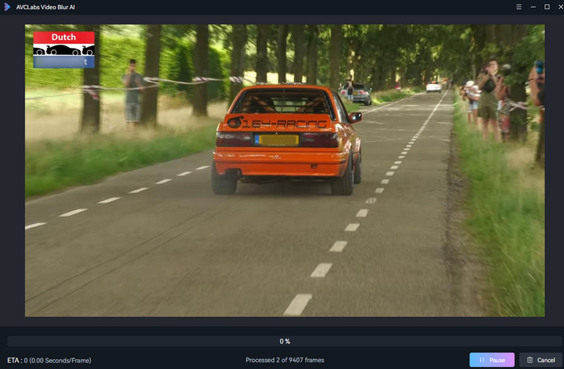 preview license plate effect