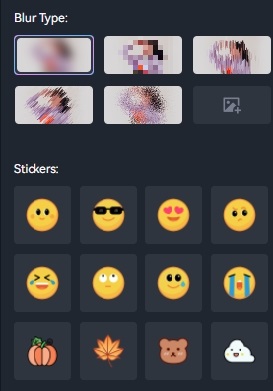 select bg blur
